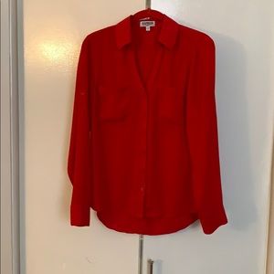 Express Slim Fit Portofino Shirt